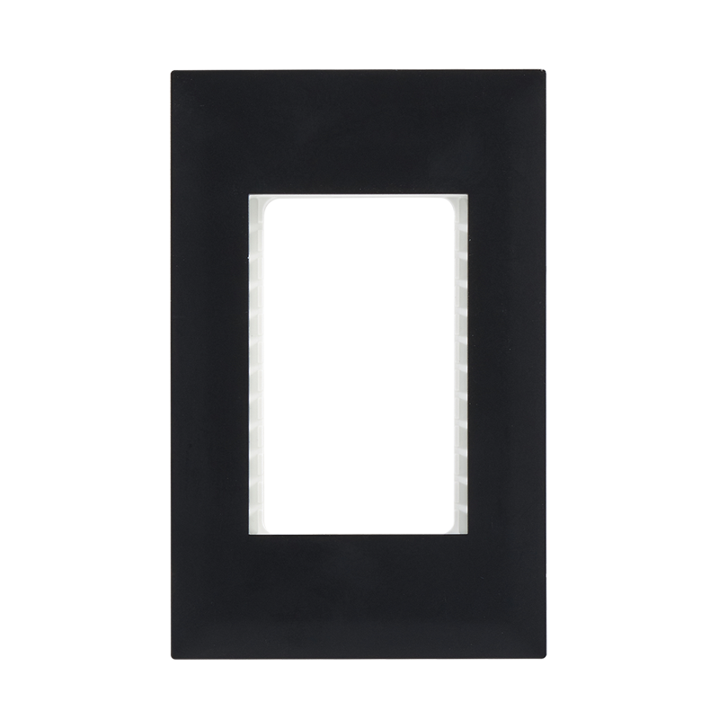 Triple Module Cover Plate – 4 X 2 (ECP154 BLACK)