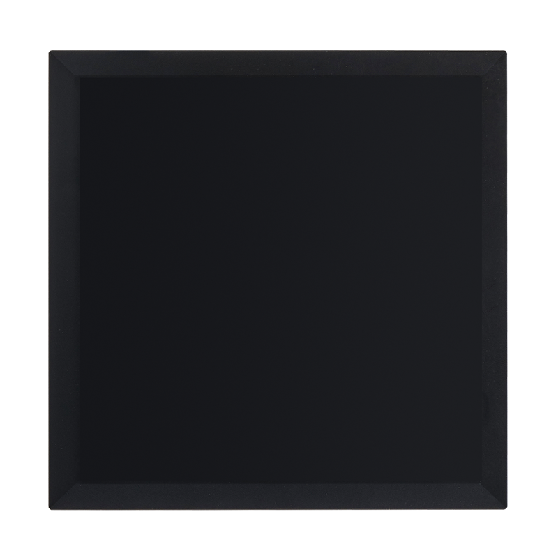 Blank Module Cover Plate – 4 X 4 (ECP156 BLACK)