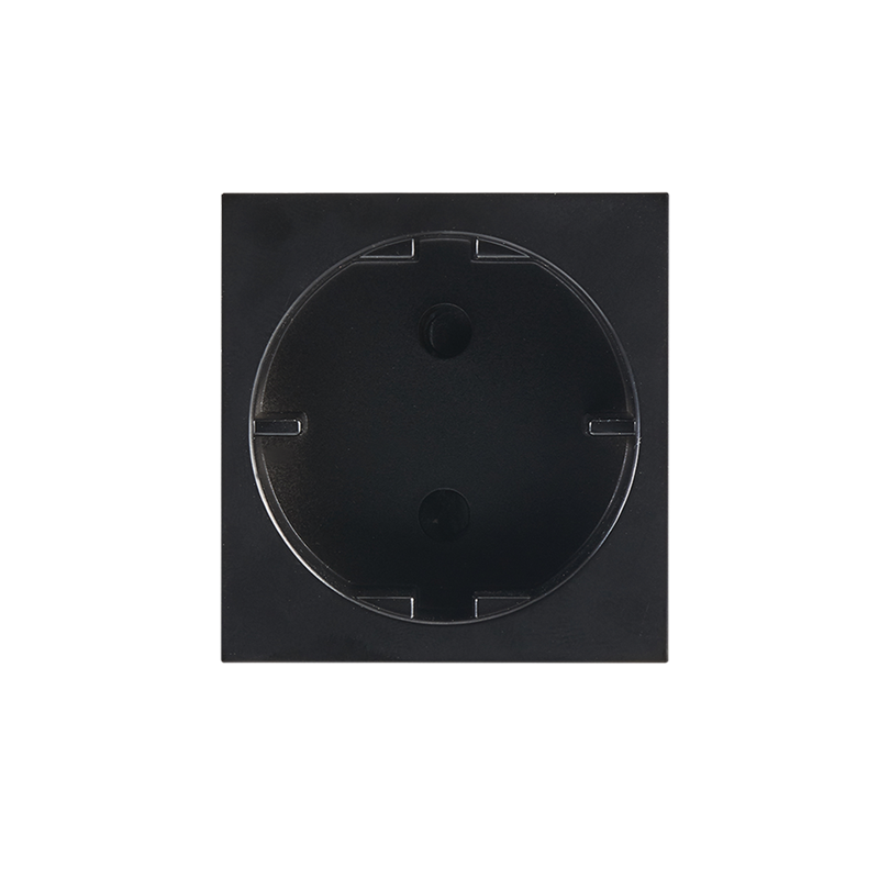 16A Schuko Socket ( Double Module ) (ECP166 BLACK)