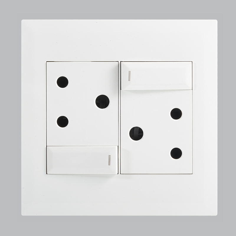 2 x 16A RSA Sockets with Switches – 4 X 4 (EPL233 WHITE)