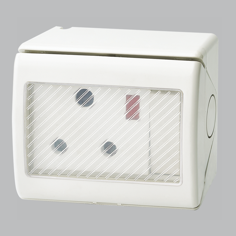 16A Waterproof Socket with Switch ( IP55 ) (EPL920 WHITE)