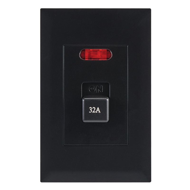 32A Double Pole Isolator – 4 X 2 (ESW254 BLACK)