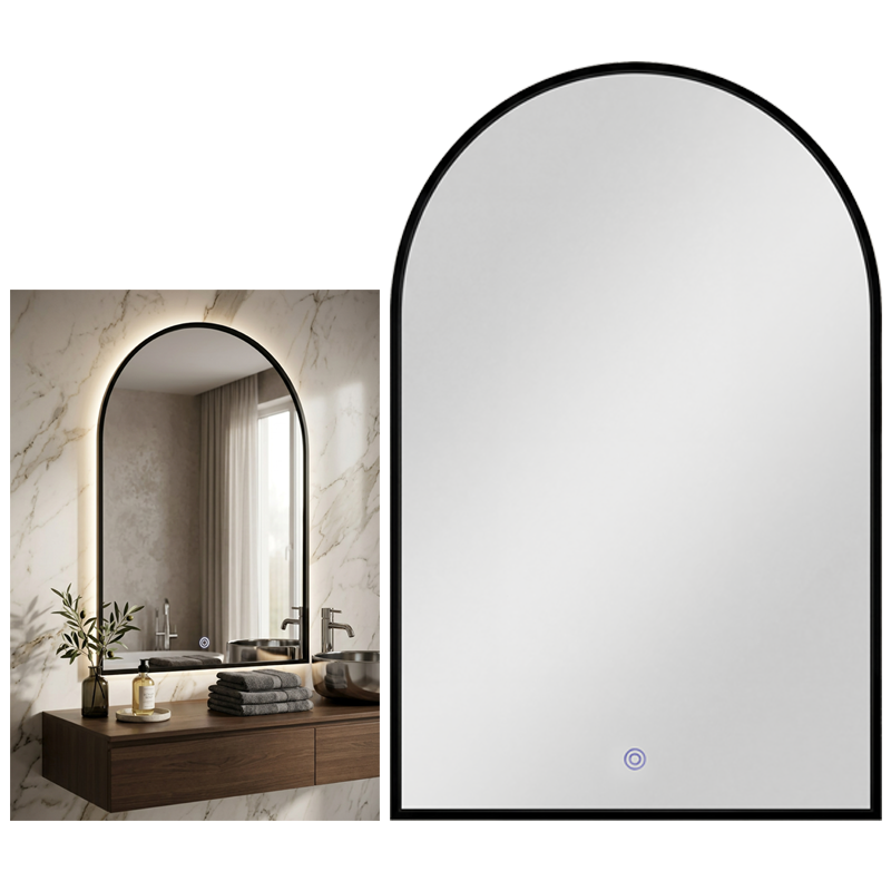 Mirror with On / Off Mirror Touch Switch (ML070 LED)