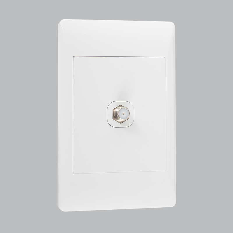 Satellite Socket – 2 X 4 (ESW038 WHITE)