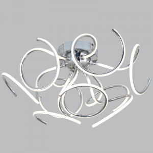 Polished Chrome and PVC Ceiling Fitting (CF161 LED)