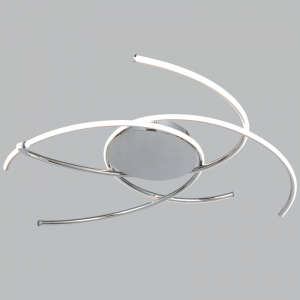 Polished Chrome and PVC Ceiling Fitting (CF162 LED)