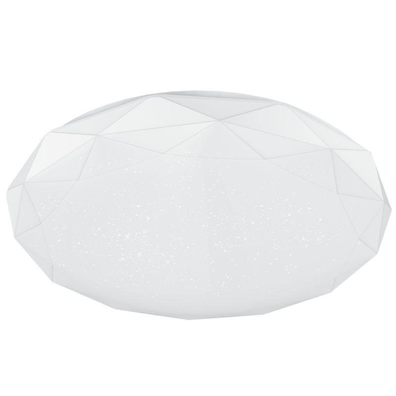 LED Polycarbonate Cheese Fitting with Hexagonal Shape Starlight Patterned PC Cover and Metal Base (CF255, CF256, CF257 COOL WHITE)