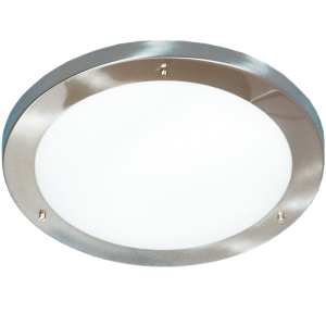 Satin Chrome Base with Frosted Glass (CF3005 SATIN)