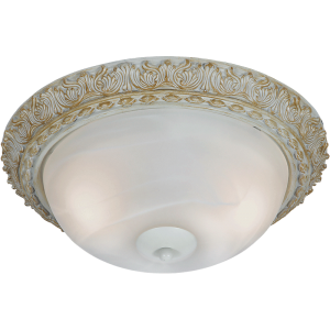 Resin Base with Alabaster Glass (CF484/2 FOSSIL WHITE)