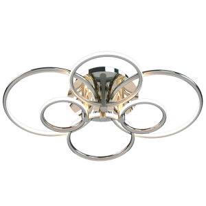 Aluminium and Plastic LED Ceiling Fitting (CF727 CHROME)