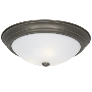 Metal Base with Frosted Glass (CF8206 ANTIQUE)