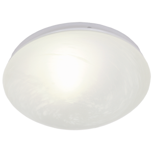 Metal Base with Alabaster Polycarbonate Cover (CH004)