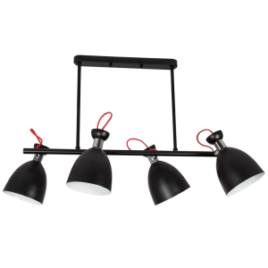 Iron and Polished Chrome (CH259/4 BLACK)