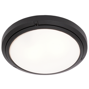 Die Cast Aluminium with Frosted Glass (BH057/2 BLACK)