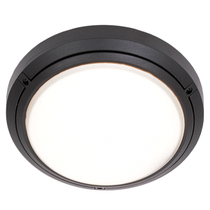 Die Cast Aluminium with Frosted Glass (BH058/1 BLACK)
