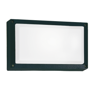 Die Cast Aluminium with White Polycarbonate Cover (BH075 BLACK)
