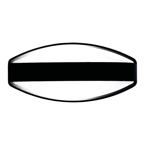 ABS Plastic with Opal Polycarbonate Cover (BH112 BLACK)