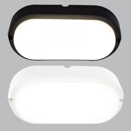 Oval PVC Bulkhead, IP54 (BH124)