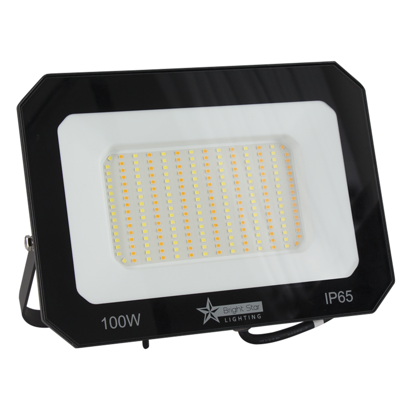 Die Cast Aluminum Flood Light with Tempered Glass Lens (FL045 BLACK)