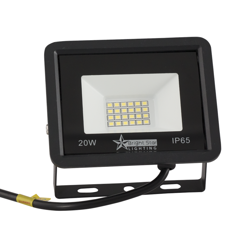 LED Die Cast Aluminum Flood Light with Tempered Glass Lens (FL071 BLACK)