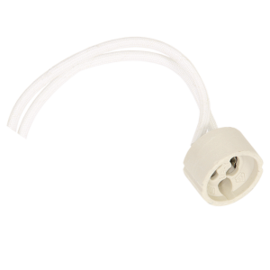 GU10 Ceramic Lampholder Including Wire (DL GU10 LAMPHOLDER)