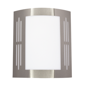 Stainless Steel with White Polycarbonate Cover (L038 STAINLESS)