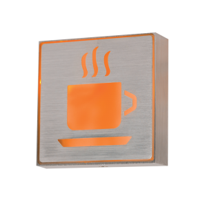 LED Wall Bracket Sign (WB308 ORANGE)