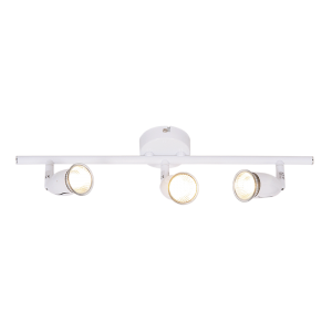 3 x 50W GU10 or GU10 LED or GU10 CFL ( Not Included ) (S049/3 WHITE)