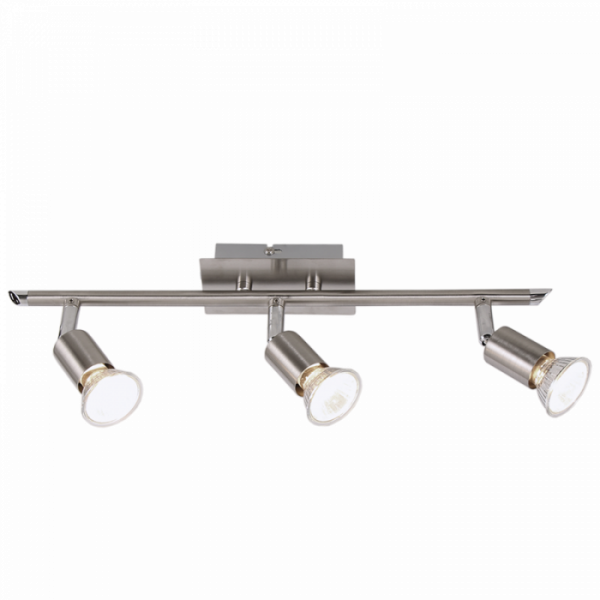 Satin and Polished Chrome Spotlight (S058/3 SATIN)