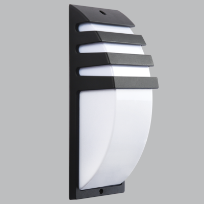 Die Cast Aluminium with White Perspex Cover (L236 BLACK)