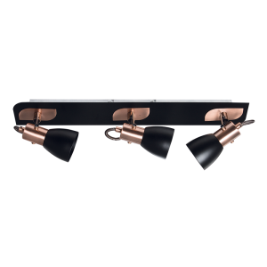 Black and Copper Spotlight (S156/3 BLACK COPPER)