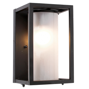 Iron with Frosted Glass (L255 BLACK)