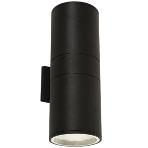 Die Cast Aluminium with Clear Glass (L260 BLACK)