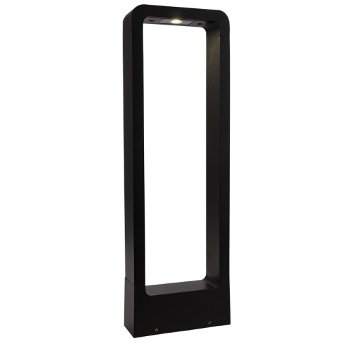 Aluminium Bollard (L508 BLACK)
