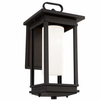 Down Facing Aluminium with Frosted Glass (L514 BLACK)