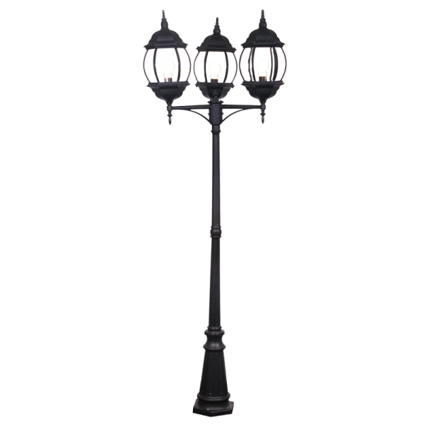 Rounded Belly Head (LFL005/3 BLACK)