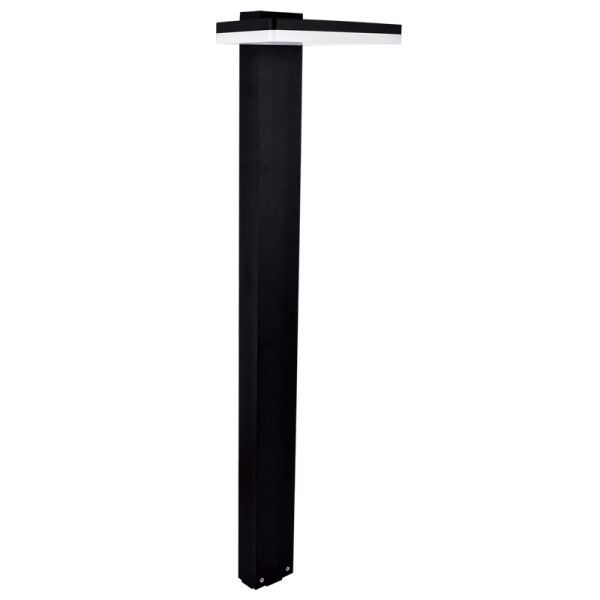 LED, Die Cast Aluminium with Opal Polycarbonate (LFL012 BLACK)