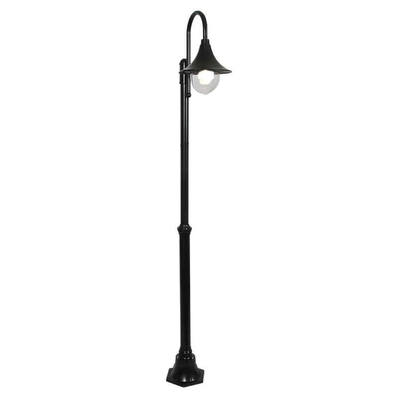 Aluminium with Clear Polycarbonate Cover (LFL018 BLACK)