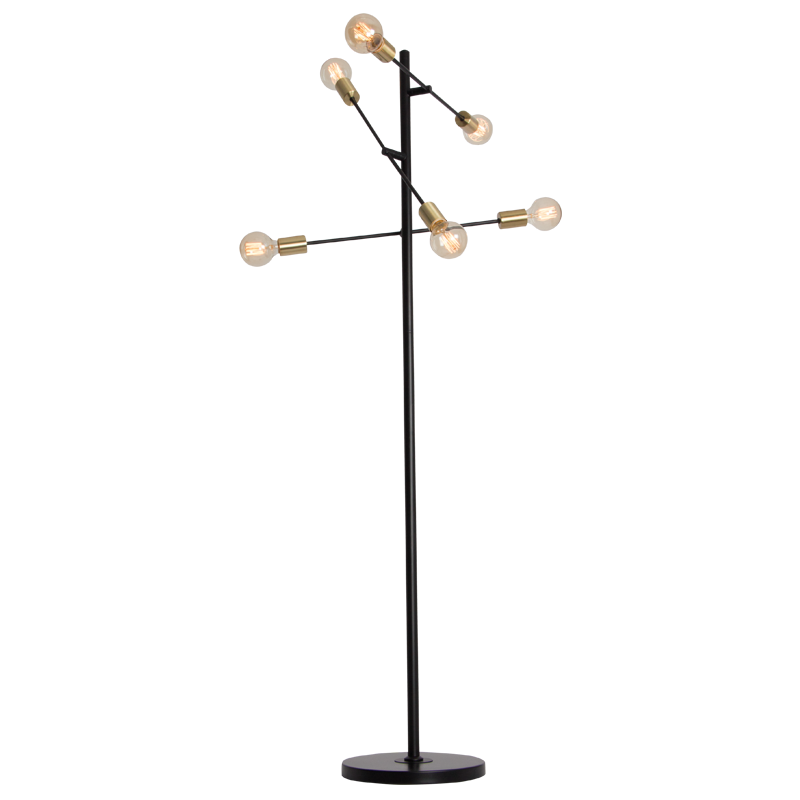 Metal Floor Standing Lamp (SL080 BLACK)
