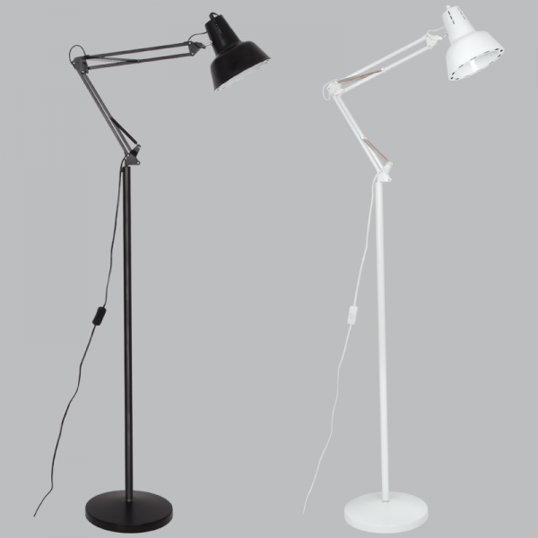 Metal Floor Lamp with Movable Arms (SL086)