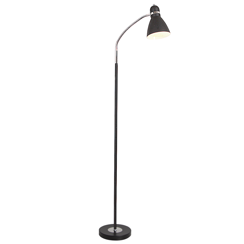 Metal Flexi Head Floor Lamp (SL1098 BLACK)