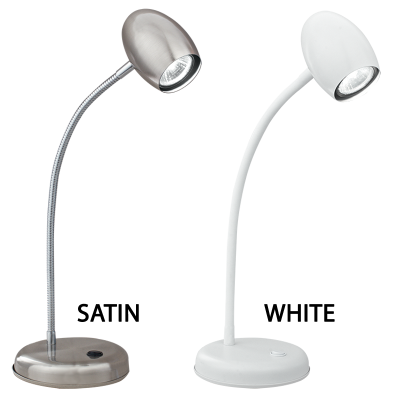 Desk Lamp with Switch and Adjustable Gooseneck Arm (TL140)