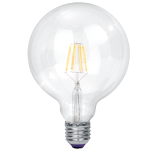 9W G125 LED Filament Bulb (BULB LED 166)