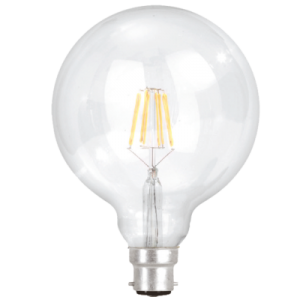 9W G125 LED Filament Bulb (BULB LED 167)