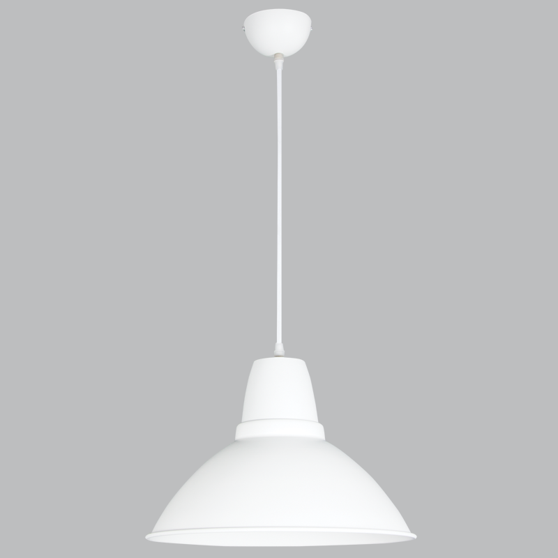 Aluminium Pendant (PEN2324/1 WHITE)