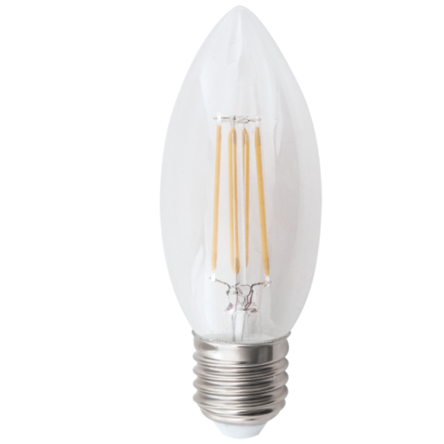 4W Dimmable LED Filament Candle Bulb (BULB LED 192, BULB LED 193)