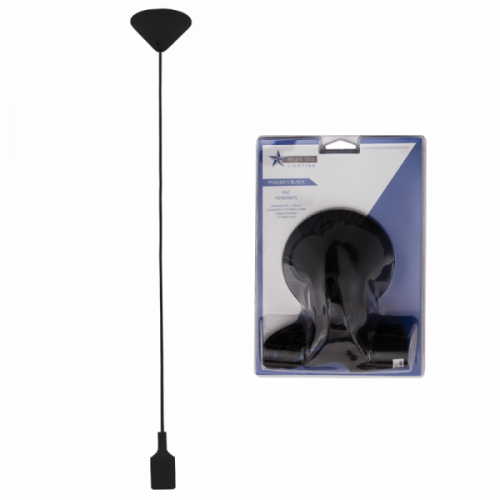 PVC and Silicon Pendant (PEN285/1 BLACK)