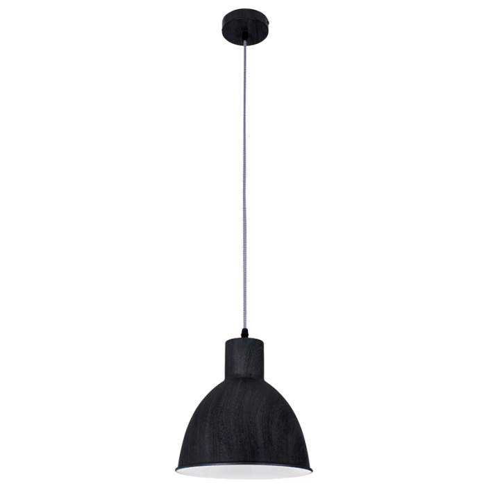Metal Pendant with Wood Grain Finish (PEN307 WOOD)