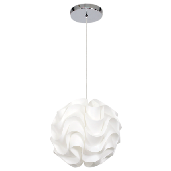 Polypropylene Pendant (PEN421/1 WHITE)