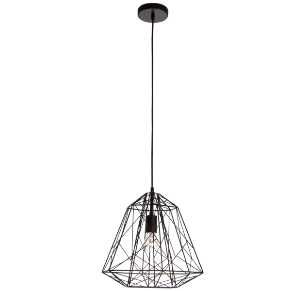 Metal Pendant (PEN525/1 BLACK)
